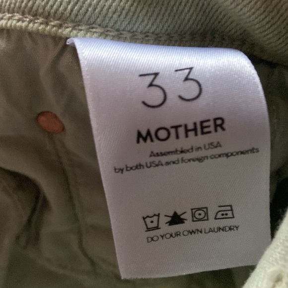 MOTHER Denim The Weekender Fray Jeans Second Chance 33 - Picture 6 of 10